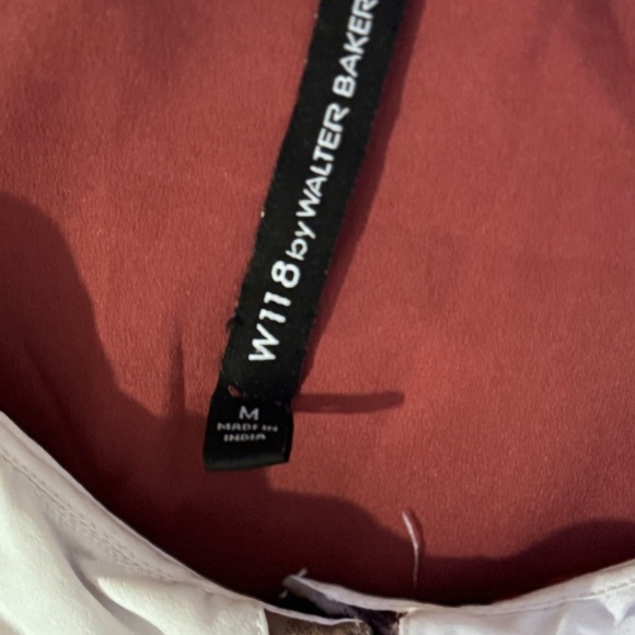 W118 by Walter Baker Purple Flutter Sleeve Sundress Women’s Size Medium - Picture 5 of 9